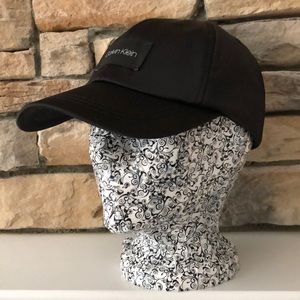 Black Calvin Klein Baseball Cap Hat